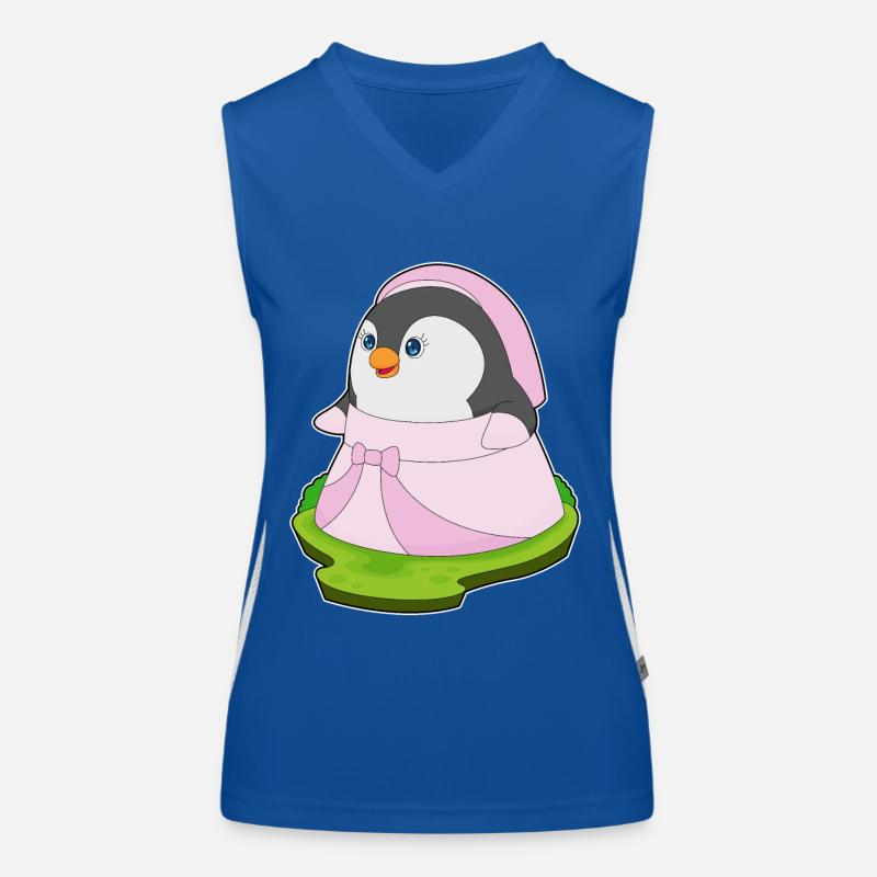 Pingouin mariée robe de mariage Débardeur respirant contrasté Femme