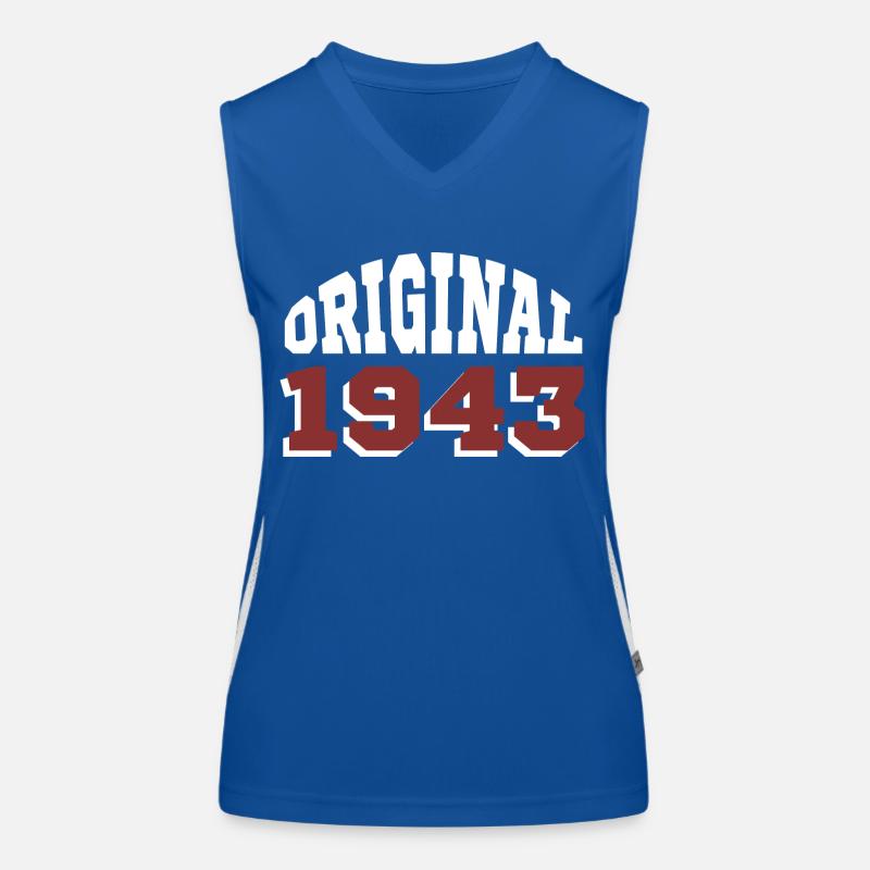 Original 1943 Débardeur respirant contrasté Femme