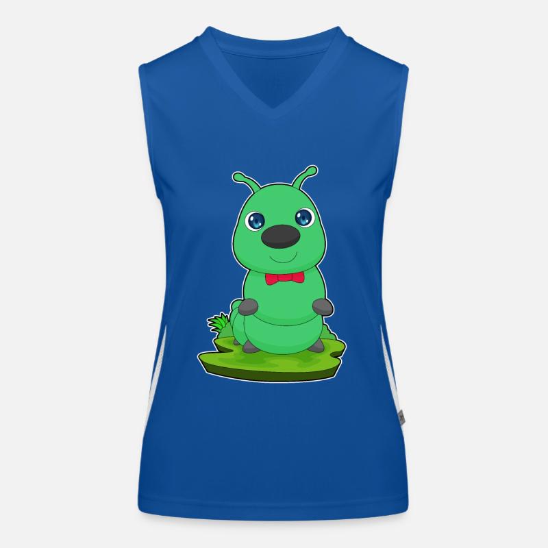 Boucle de chenille Débardeur respirant contrasté Femme