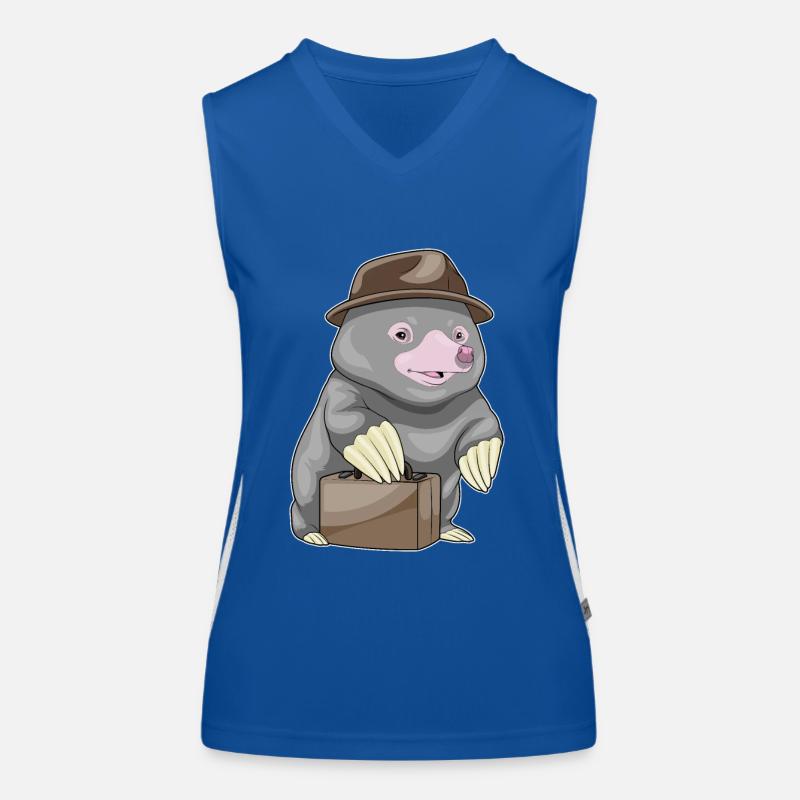 Mole Entrepreneur Briefcase Women's Functional Contrast Tank Top