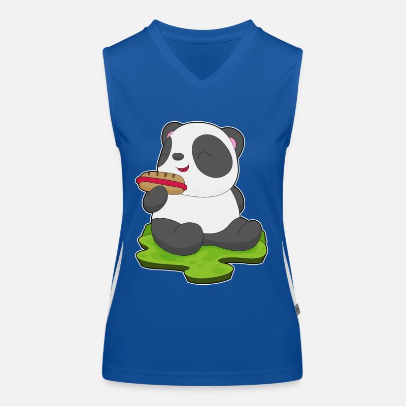 Hot-dog Panda Débardeur respirant contrasté Femme