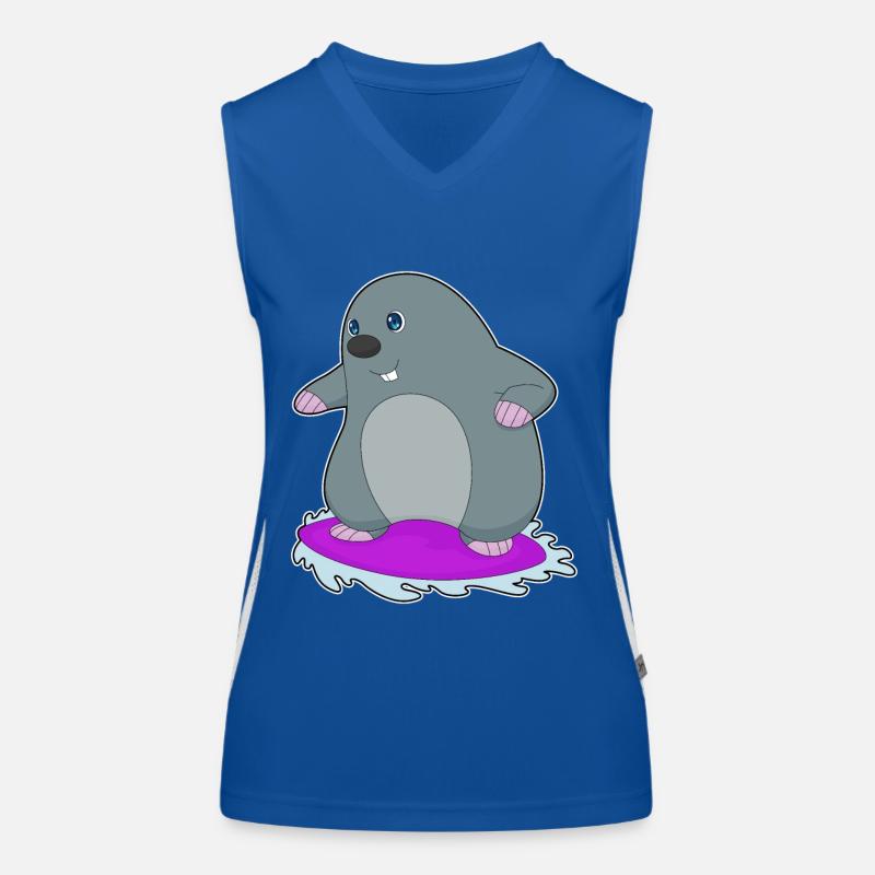 Planche de surf Mole Surfer Débardeur respirant contrasté Femme