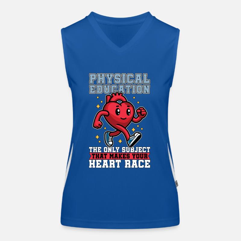 P.E Instructor Physical Education Personal Trainer Funktionelles Kontrast-Tank Top für Frauen