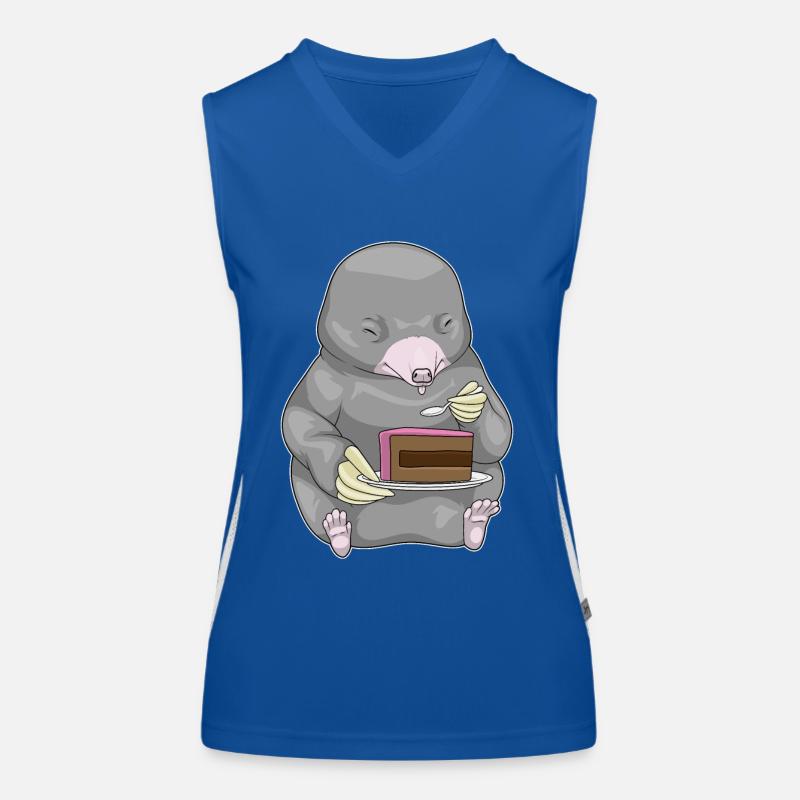 Gâteau Mole Débardeur respirant contrasté Femme