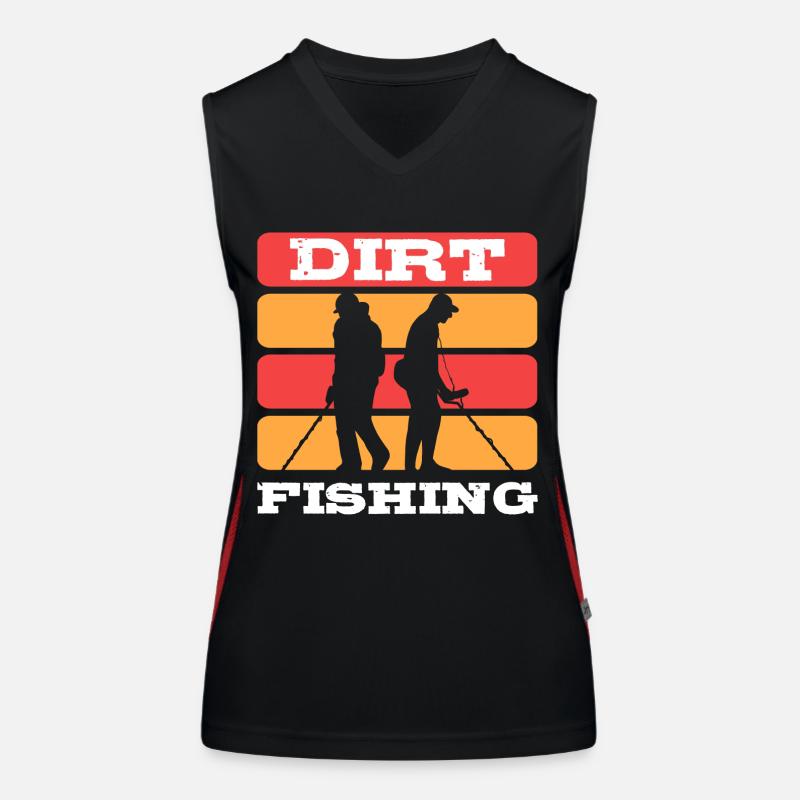 Metal detector Women's Functional Contrast Tank Top