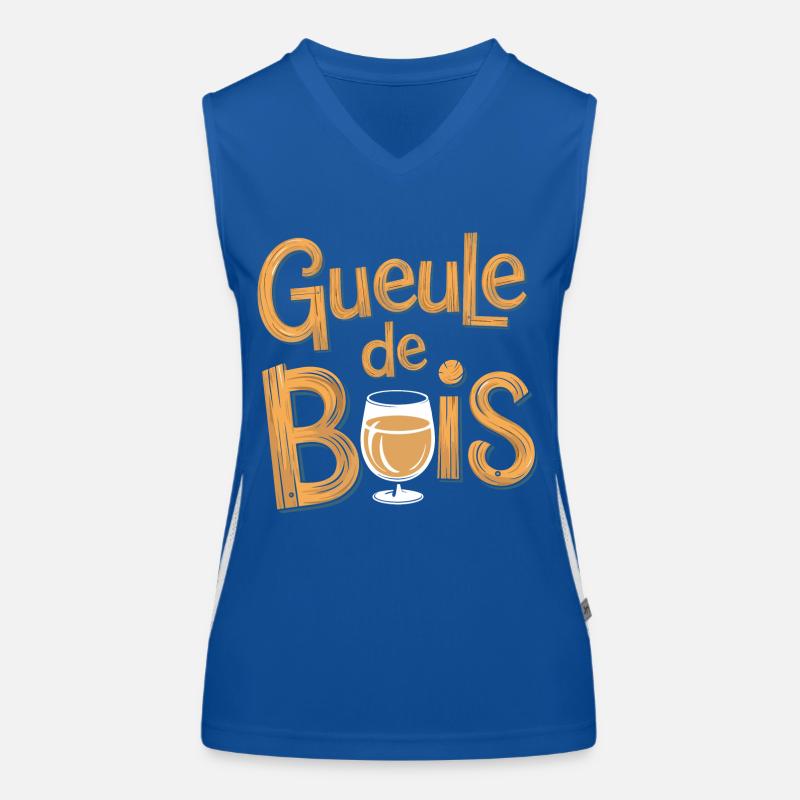 Gueule de bois Débardeur respirant contrasté Femme