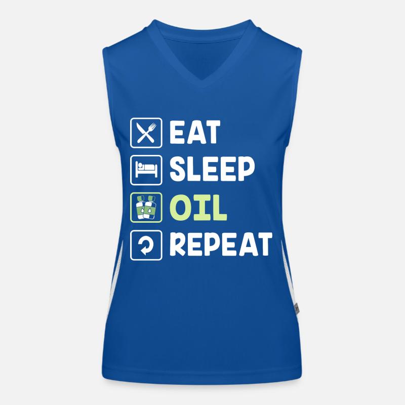 Ätherisches Öl Funktionelles Kontrast-Tank Top für Frauen