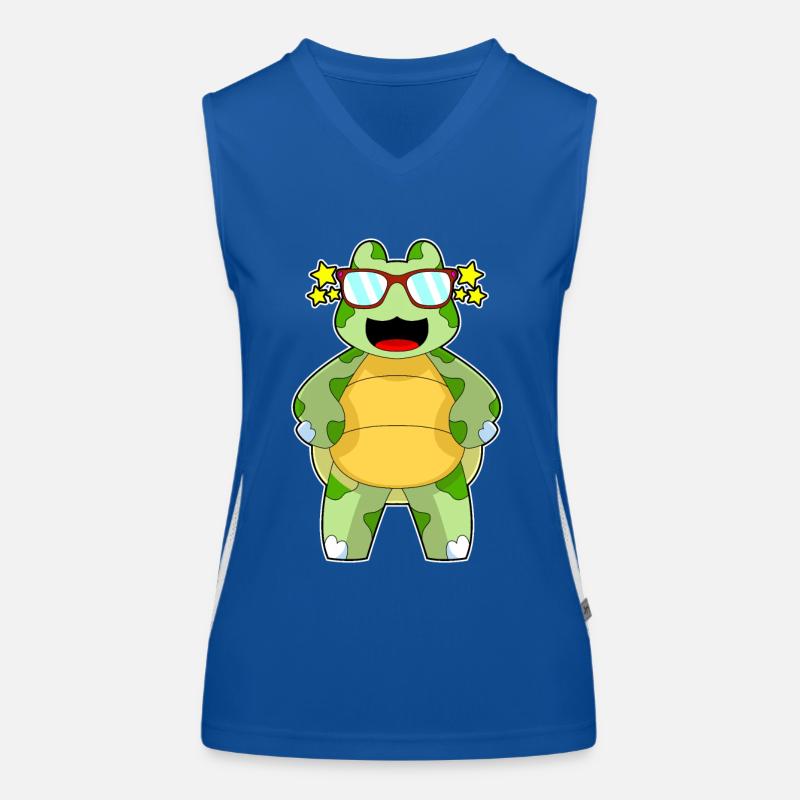 Turtle Sunglasses Women's Functional Contrast Tank Top