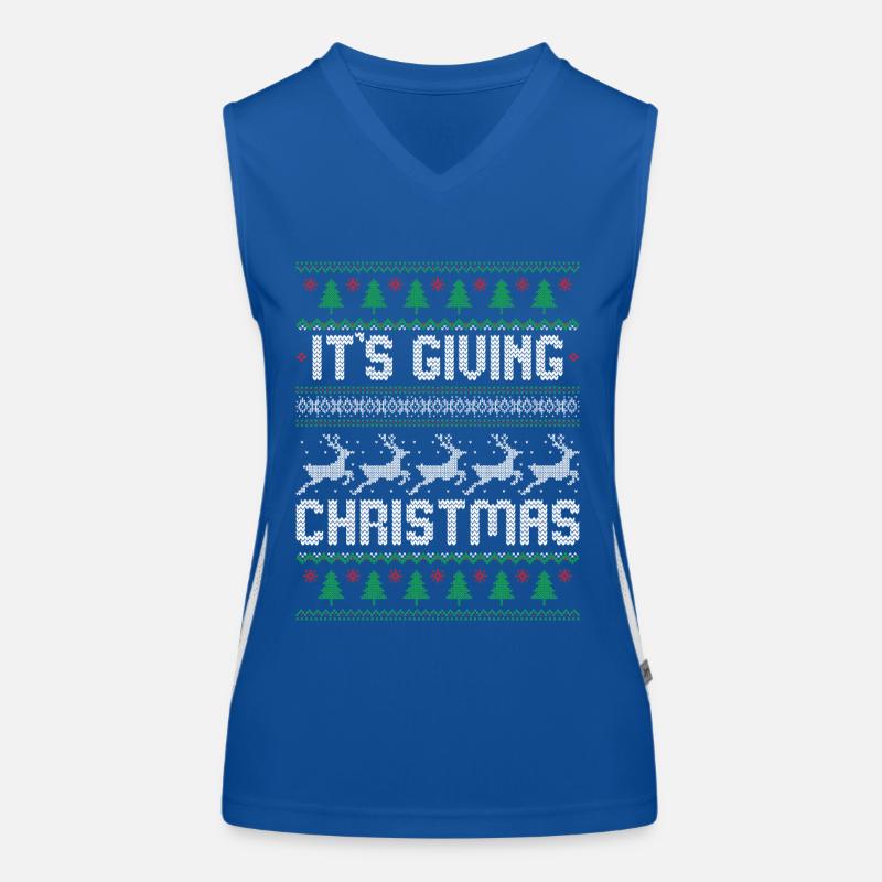 C’est donner Noël Débardeur respirant contrasté Femme