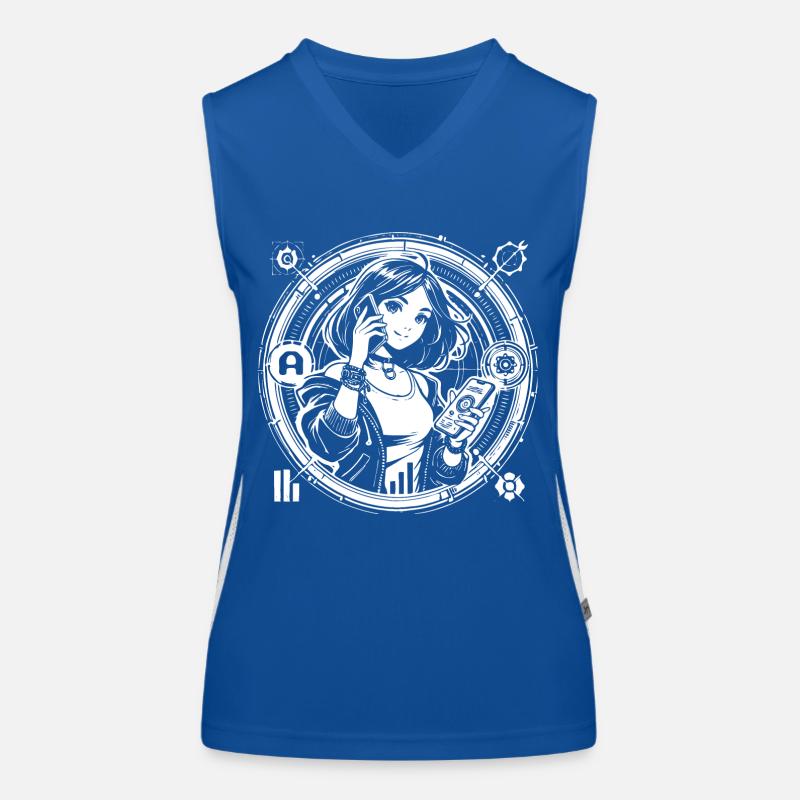 Generation Alpha – The Future Starts Now Women's Functional Contrast Tank Top