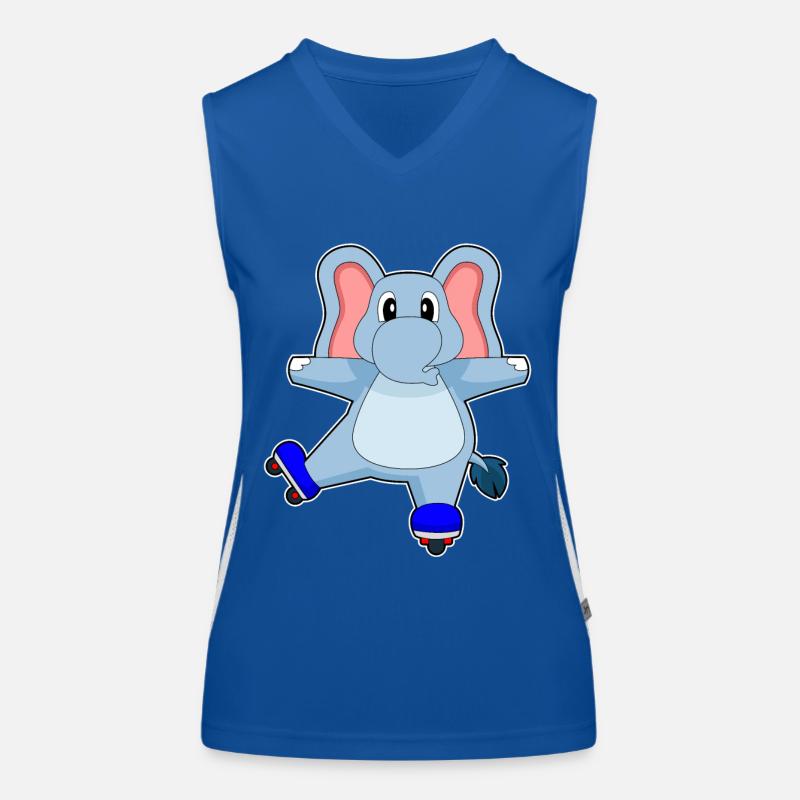 Elefant Patins à roues alignées Débardeur respirant contrasté Femme