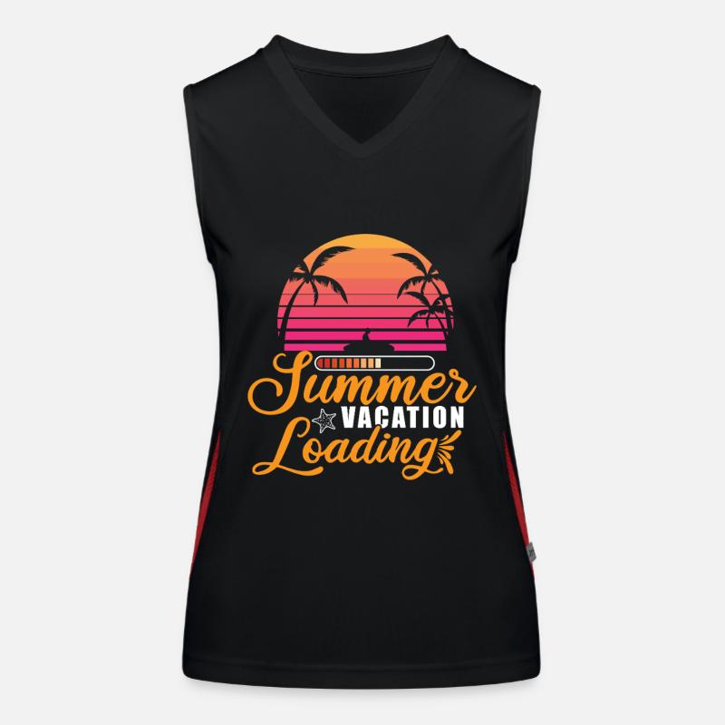 Summer Vacation is Loading 2025 Women's Functional Contrast Tank Top