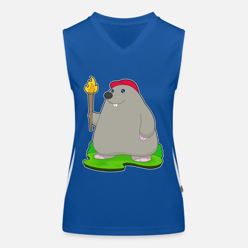 Mole Torch Women's Functional Contrast Tank Top