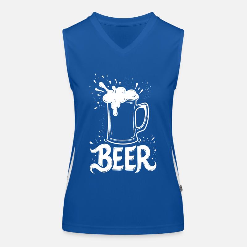 Beer Mug Women's Functional Contrast Tank Top