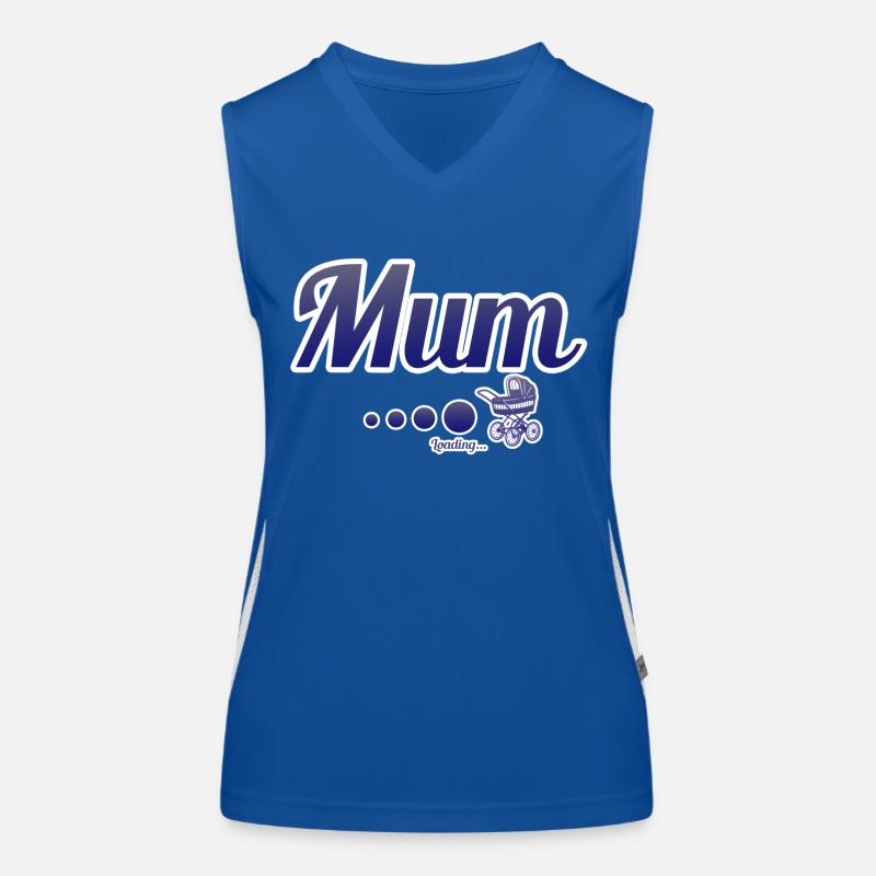 Mum...Loading Funktionelles Kontrast-Tank Top für Frauen