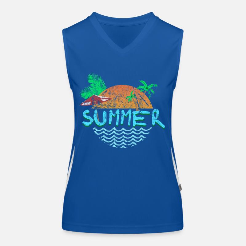 Beach Women's Functional Contrast Tank Top