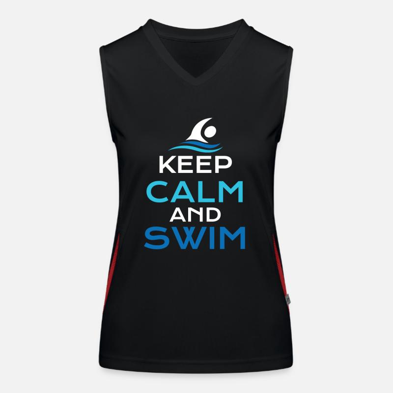 natation Débardeur respirant contrasté Femme