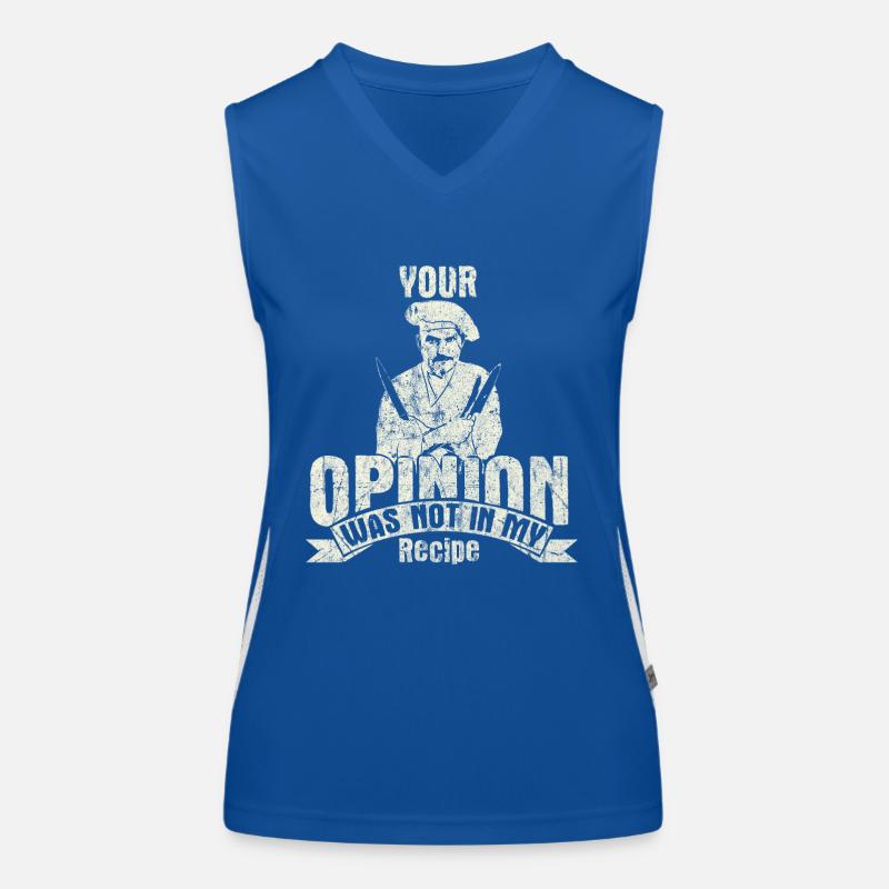 Cuisson cuisson Débardeur respirant contrasté Femme