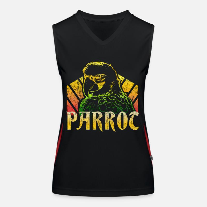 perroquet Débardeur respirant contrasté Femme