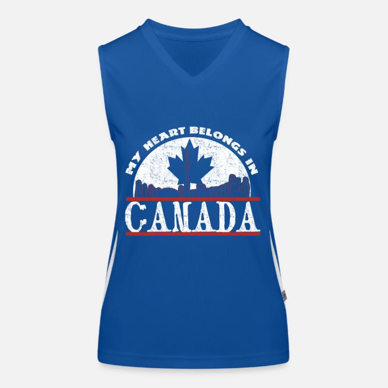 Canada Women's Functional Contrast Tank Top
