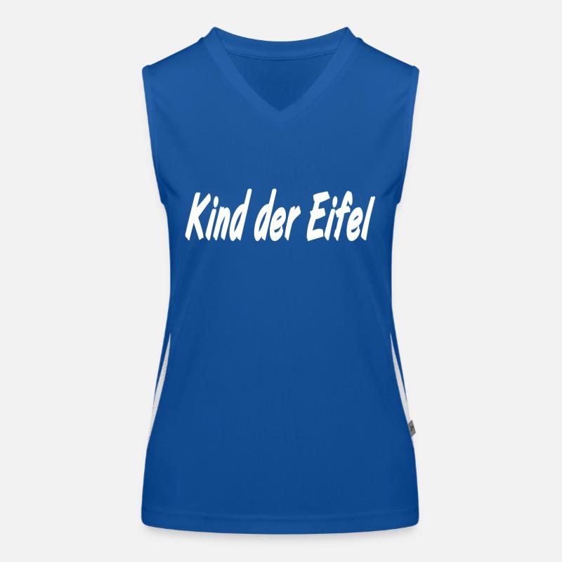 Kind der Eifel, Einheimischer, Eifler, Eiflerin Funktionelles Kontrast-Tank Top für Frauen