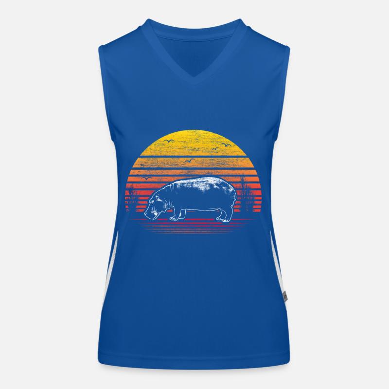 Hippo Women's Functional Contrast Tank Top