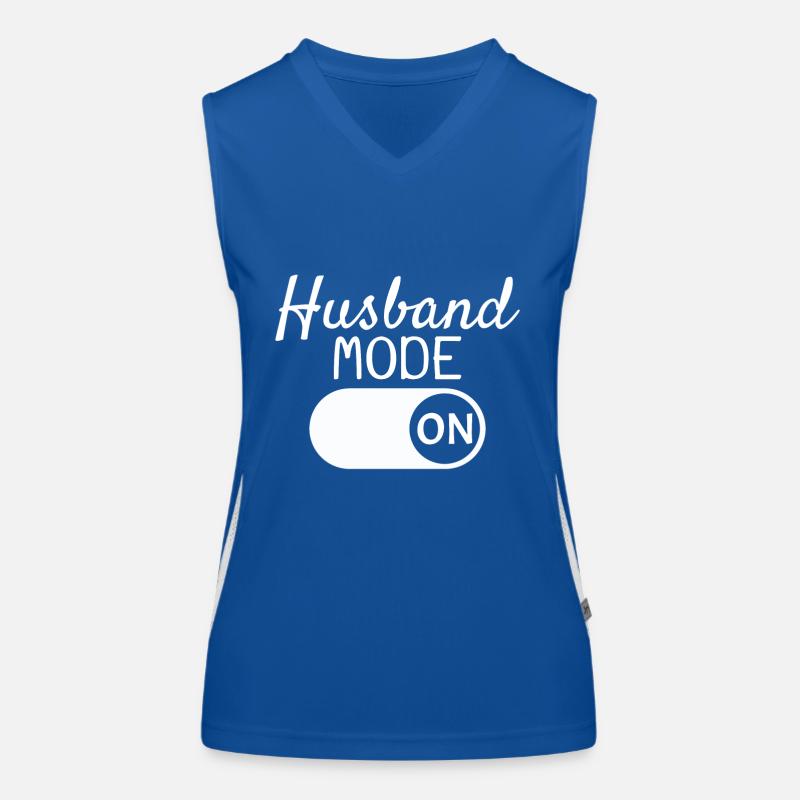 Ehemann Funktionelles Kontrast-Tank Top für Frauen