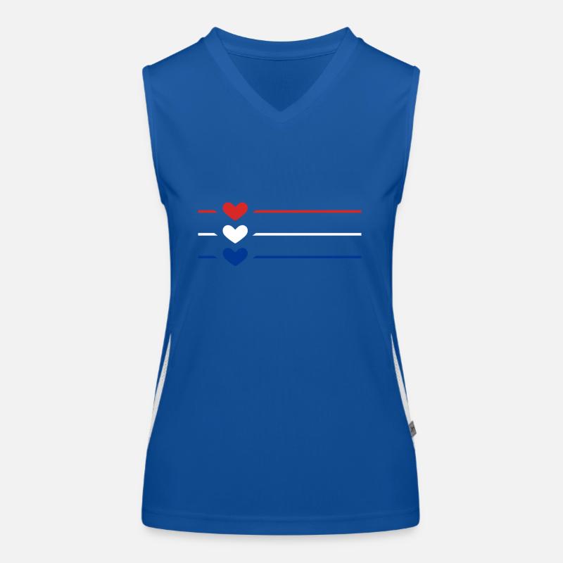 Island Funktionelles Kontrast-Tank Top für Frauen