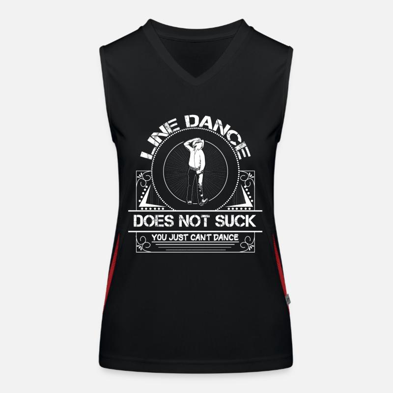 Linedance Danseur De Doublure Débardeur respirant contrasté Femme