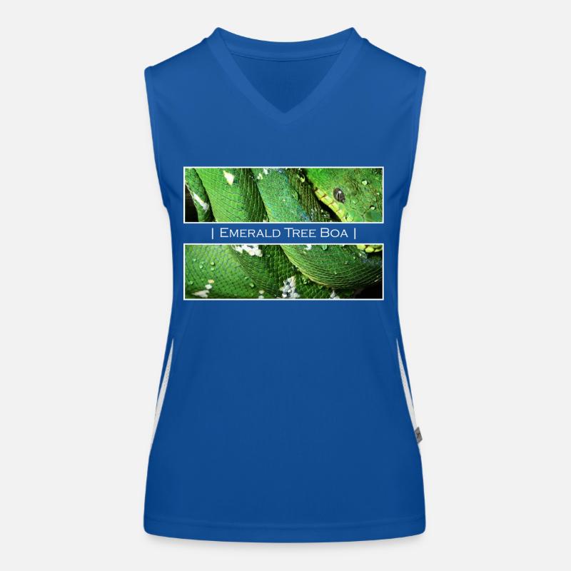 Emerald Tree Boa Women's Functional Contrast Tank Top