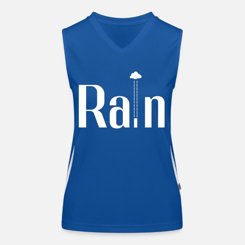 rain rain original design Women's Functional Contrast Tank Top