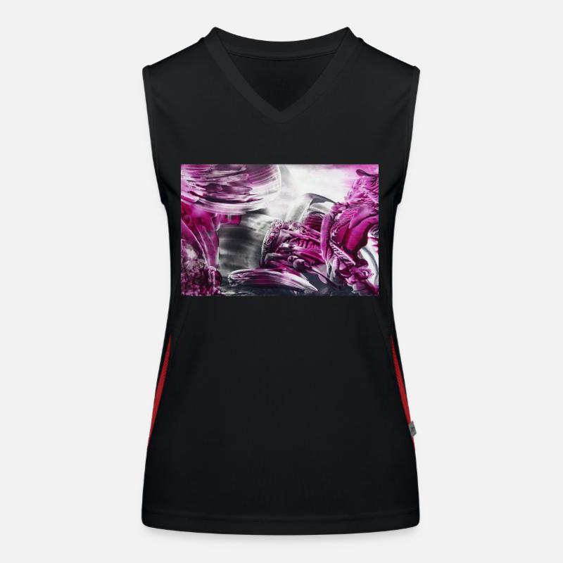 58Sentitoks Funktionelles Kontrast-Tank Top für Frauen