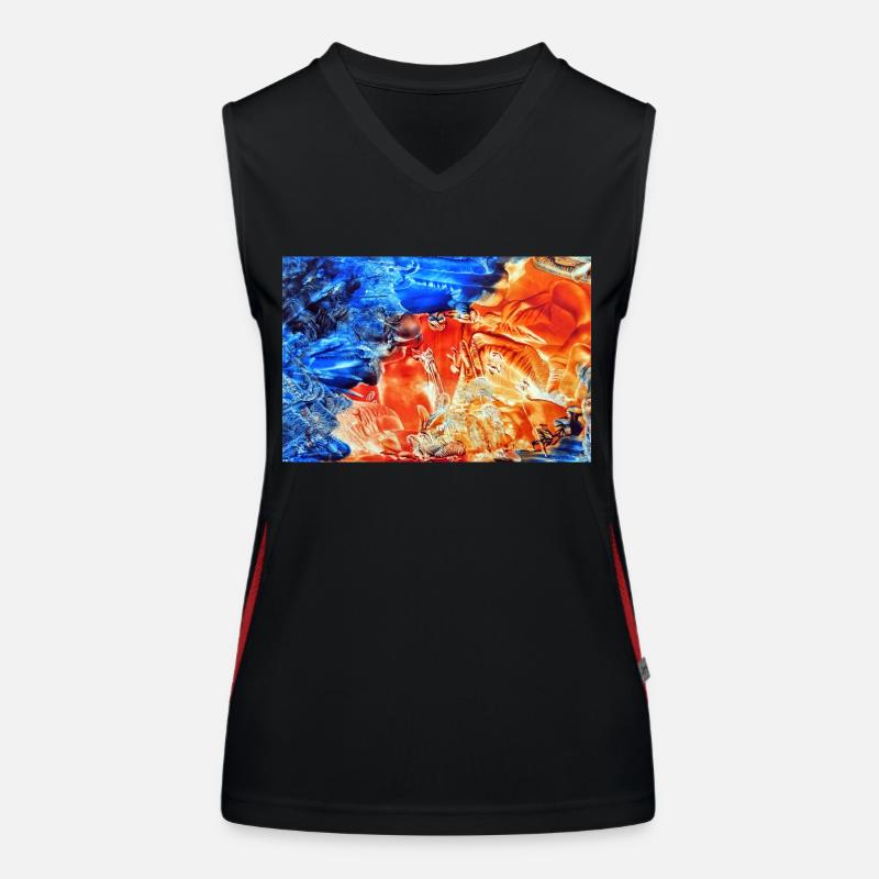49Sentitoks Funktionelles Kontrast-Tank Top für Frauen