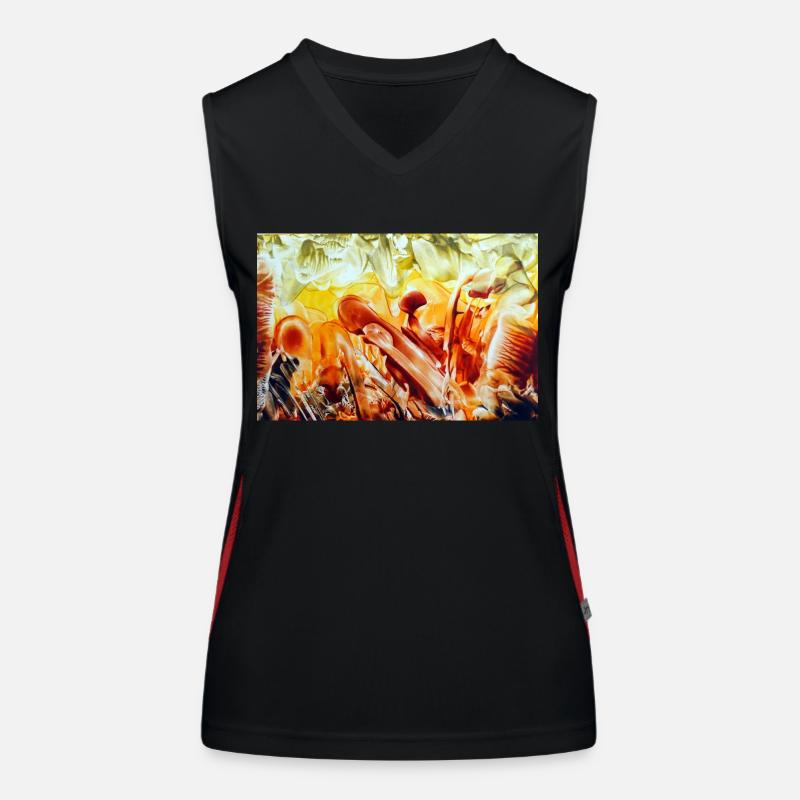 62Sentitoks Funktionelles Kontrast-Tank Top für Frauen