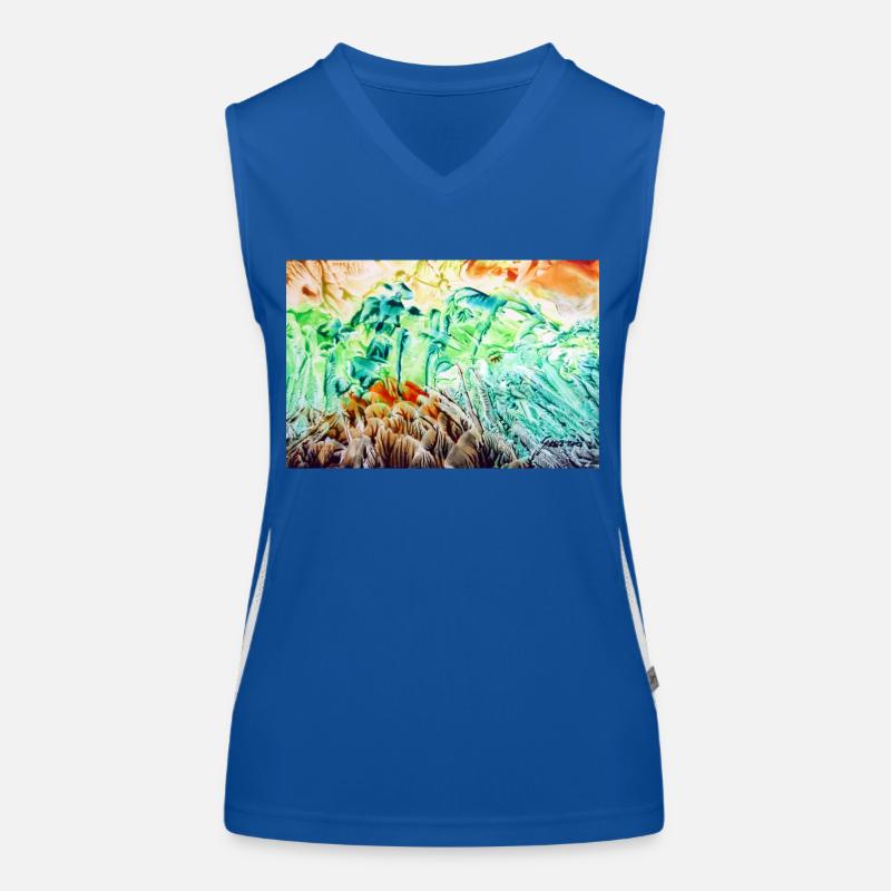 81Sentitoks Funktionelles Kontrast-Tank Top für Frauen