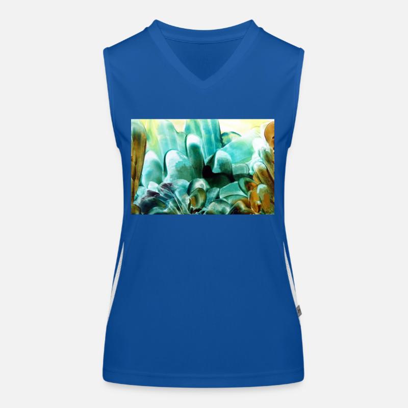 74Sentit Funktionelles Kontrast-Tank Top für Frauen