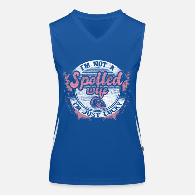 Ehe Eheleute Hochzeitstag Geschenk Funktionelles Kontrast-Tank Top für Frauen