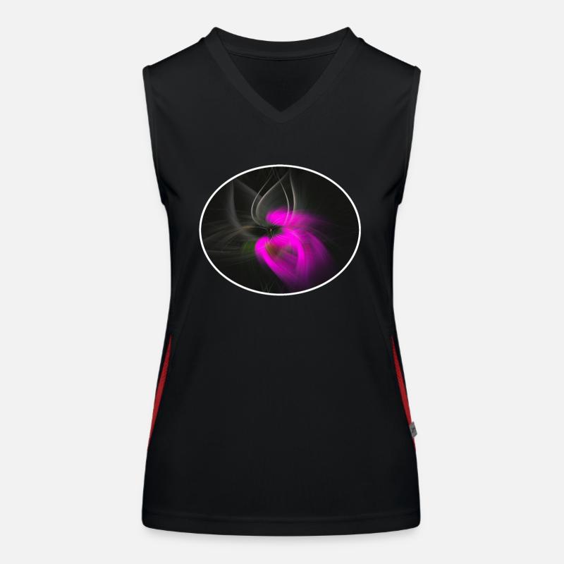 Explosion of color Women's Functional Contrast Tank Top