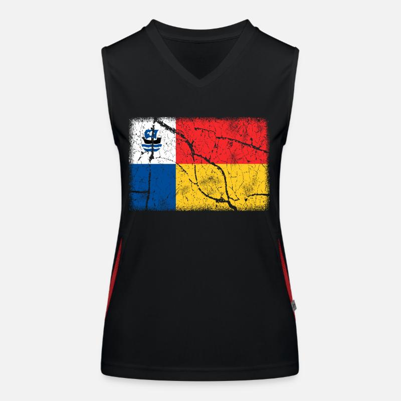 Almere Funktionelles Kontrast-Tank Top für Frauen