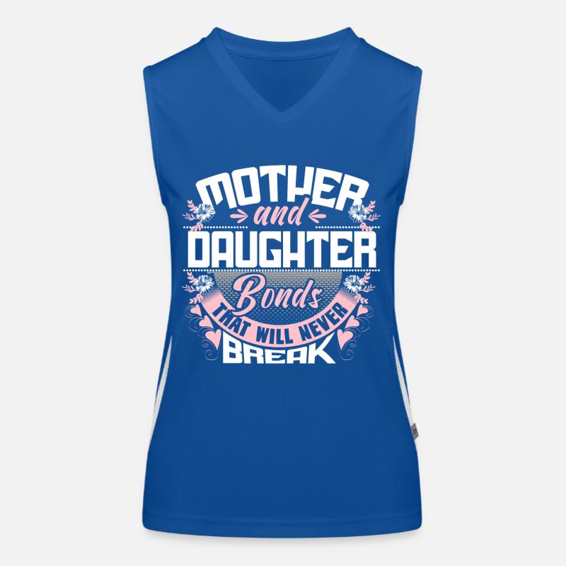 Idée cadeau de cohésion mère-fille Débardeur respirant contrasté Femme