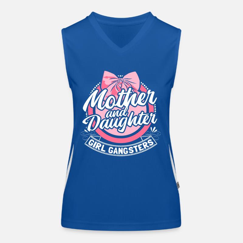 Mutter Tochter Kindertag Geschenk Funktionelles Kontrast-Tank Top für Frauen