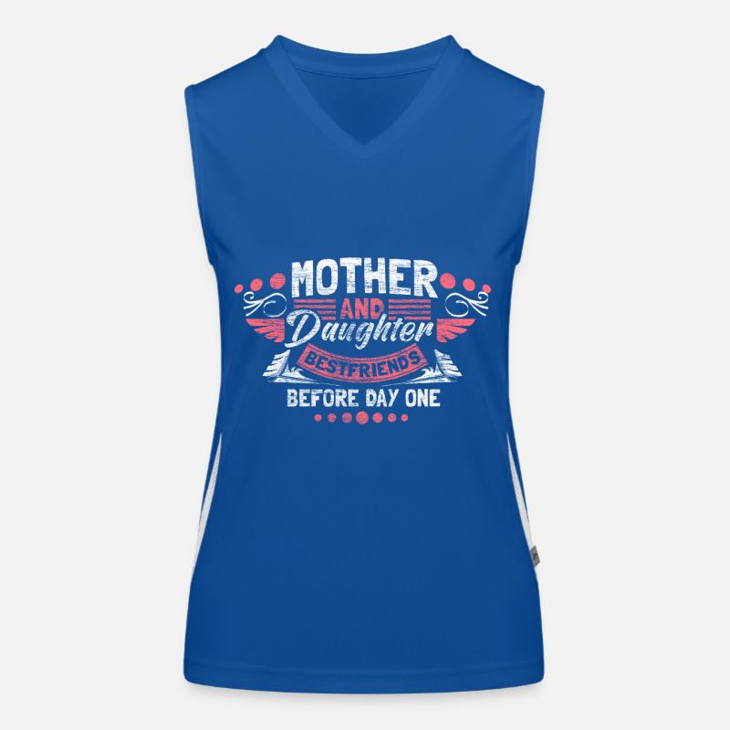 Mother and daughter cohesion gift Women's Functional Contrast Tank Top