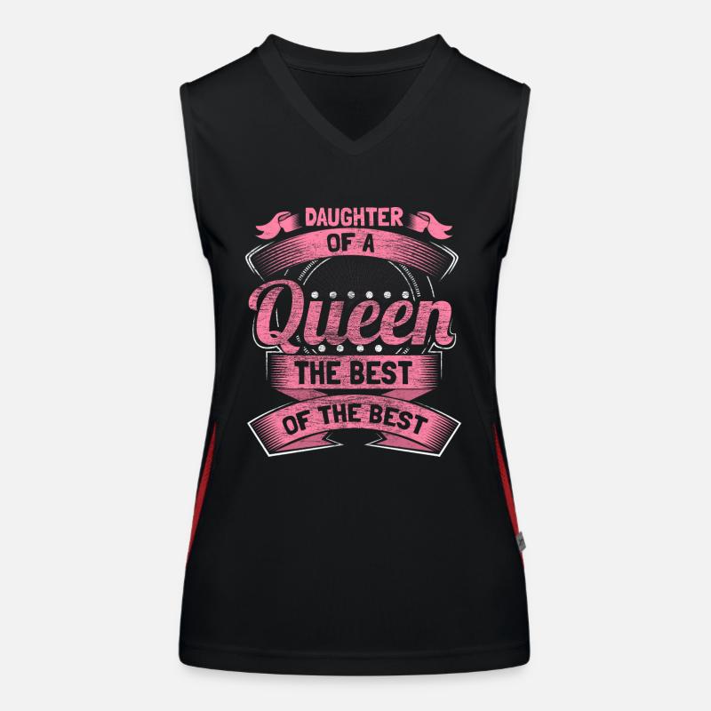 Tochter Mädchen Geschenkidee Funktionelles Kontrast-Tank Top für Frauen