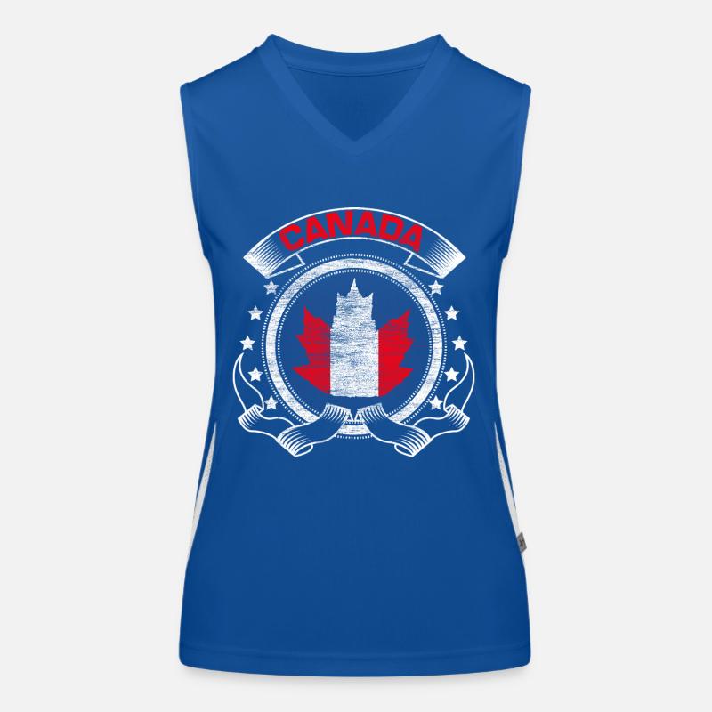 Érable du Canada Débardeur respirant contrasté Femme