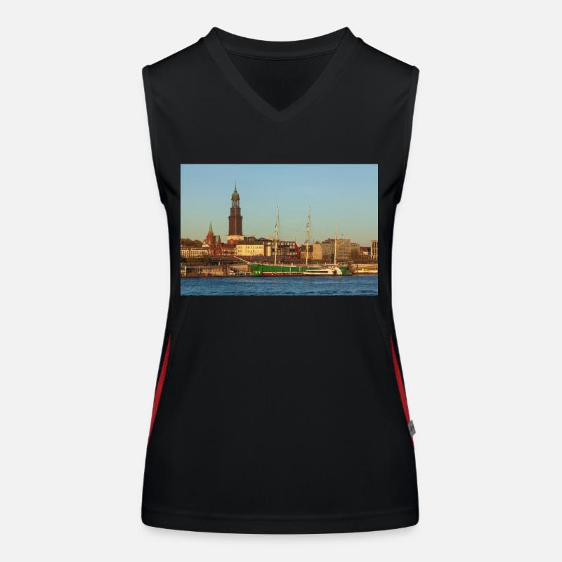 Elbe Funktionelles Kontrast-Tank Top für Frauen