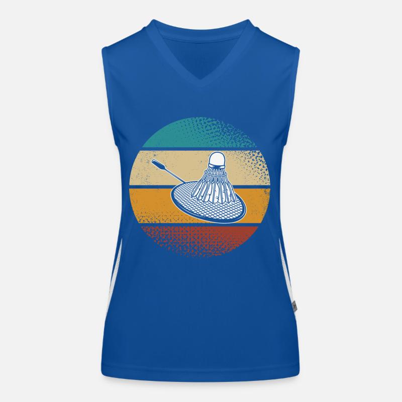 Badminton Débardeur respirant contrasté Femme