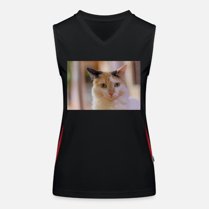 le chat Débardeur respirant contrasté Femme
