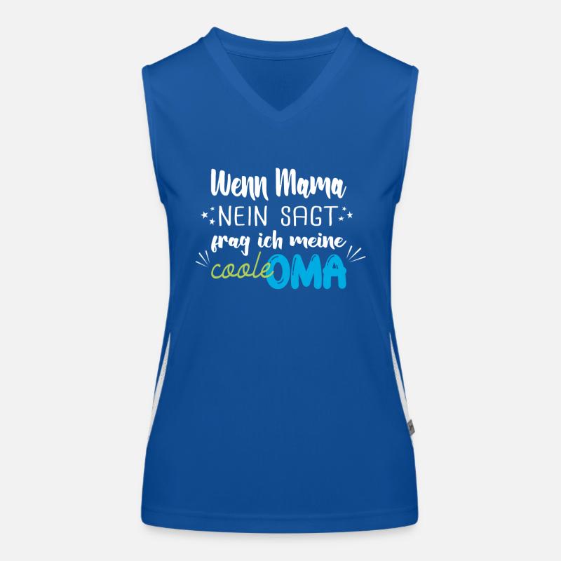 Babysprüche Funktionelles Kontrast-Tank Top für Frauen