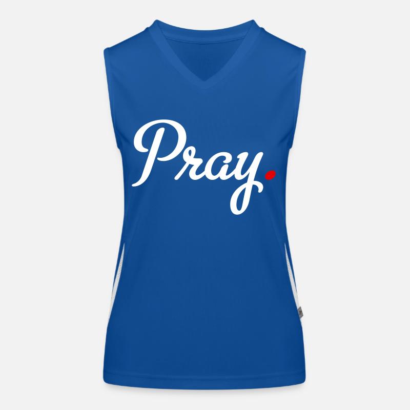 prier Débardeur respirant contrasté Femme