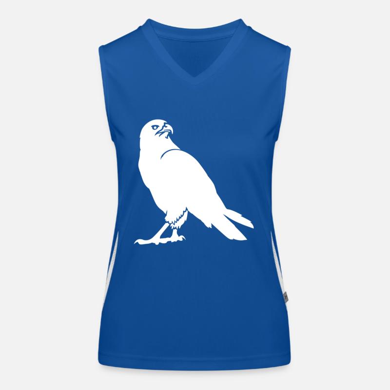 Wildlife, Eagle, Buzzard, Wildlife, Birds, Bird, Zoo Women's Functional Contrast Tank Top